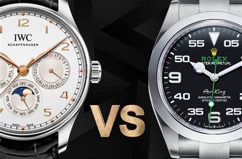 iwc vs rolex bracelet|Rolex vs rado watches.